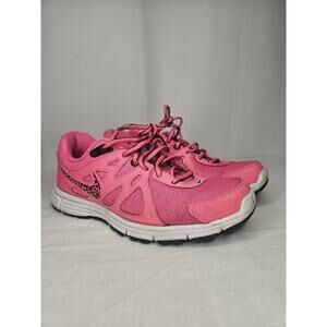 Nike Womens Revolution 2 Running Shoes Pink Black 554900-605 Low Top Size 9.5M
